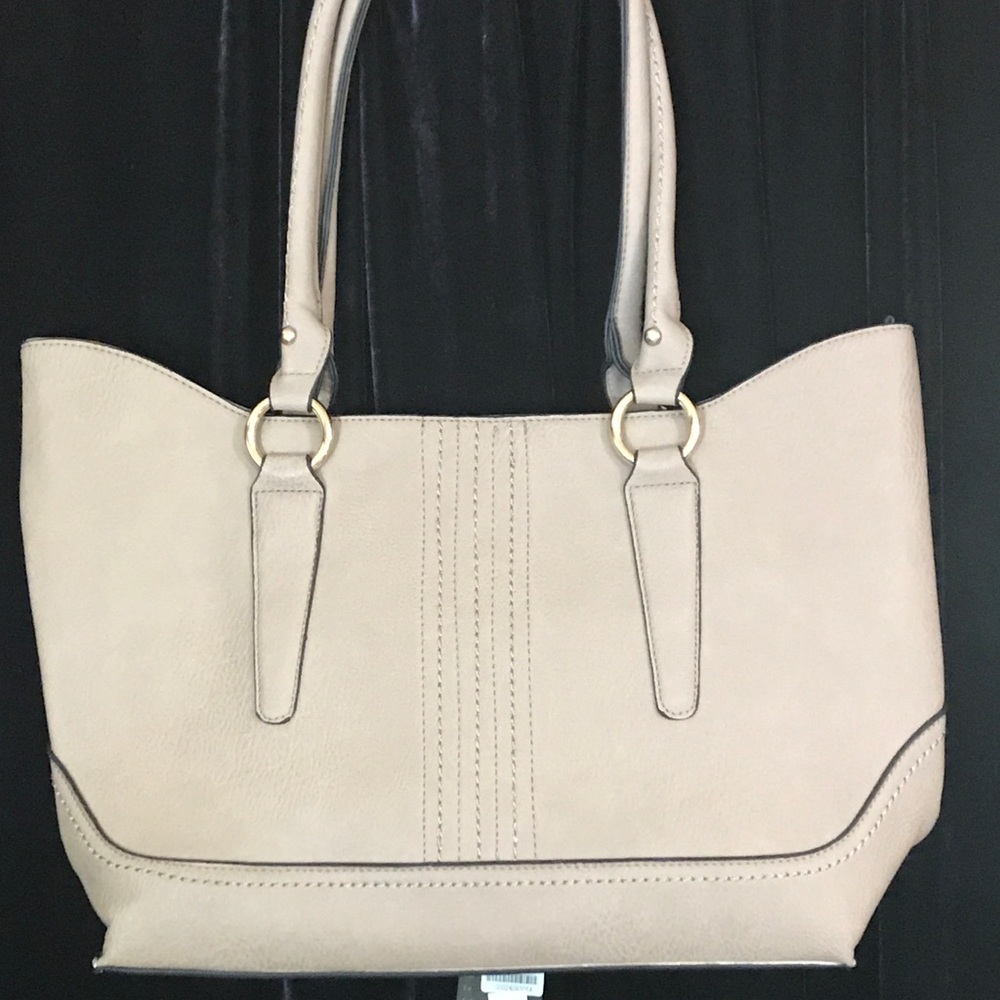 Tan handbag